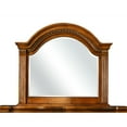 thumbnail image 3 of Furniture of America Charles 2-Piece Wood Dresser and Mirror in Tobacco Oak, 3 of 7