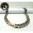 thumbnail image 2 of Collar Para Perro Dorado Cadena Cubana Con Incrustaciones, 2 of 4