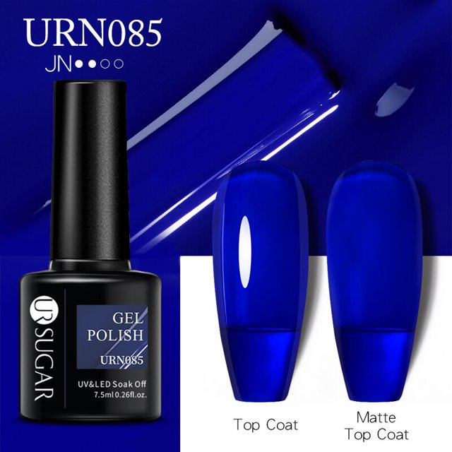 Azúcar UR, esmalte de uñas de Gel fluorescente reflectante, amarillo neón, rosa, rojo, purpurina, semipermanente, barnices de uñas LED UV Tan Jianjun unisex