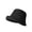 Black, variant on Women Classic Cloche Hat Cotton Linen Fedora Bucket Cap Soft Short Brim Slouchy Breathable Cozy Sun Hats Outdoor Travel Fashion Hat Adjustable Lightweight Elegant Cap, Grey