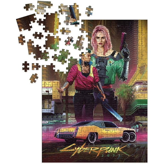 Cyberpunk 2077 Kitsch 1000 Piece Jigsaw Puzzle