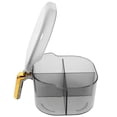 thumbnail image 3 of MLINS Black PET and PP Condiment Container with Special Shape for Kitchen Decor 6.5x4.2 Inches, 3 of 8