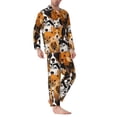 thumbnail image 2 of Fotbe Dogs Different Breeds Pattern Long Sleeve Pajama Set for Men,Sleepwear Set,2-piece Loungewear Set,Soft PJs Comfy Nightwear with Pockets-Medium, 2 of 7