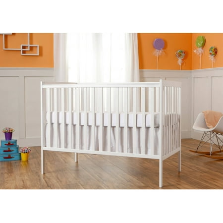 Dream On Me Synergy 5-in-1 Convertible Crib, White
