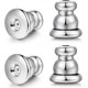 thumbnail image 1 of Moconar Respaldos de aretes con bloqueo para aretes, respaldos de aretes tipo bala de oro hipoalergénico de 18 k, reemplazos para aretes/orejas caídas, respaldo de bloqueo seguro y cómodo para orejas, 1 of 4