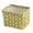 Green 1 Pack, variant on Collapsible Fabric Storage Cubes Organizer With Handles Children's Foldable Fabric Storage Cube Box, 20 cm×16 cm×14 cm, Yellow