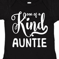 thumbnail image 4 of Inktastic Gift for Aunts | One of a Kind Auntie (white) Girls Baby Bodysuit, 4 of 5