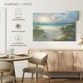 thumbnail image 5 of Elephant Stock Coastal Beach Wall Art - Horizontal Canvas Wall Art - Living Room Wall Decor - Beach Canvas - Blue And Teal Decor By Georgia Janisse - 36" x 24", 5 of 8