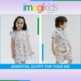 thumbnail image 3 of Bluey Bingo Cotton Gauze Matching Family Button Down Shirt and Shorts Outfit Set Infant to Little Kid, 3 of 5