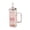 10, variant on Win s Way Cute Square Glass Cup with Lid and Straw, 13oz Pink Bow Glass Tumbler with Handle