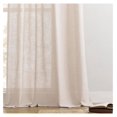 thumbnail image 3 of Linen Curtains for Living Room,Semi Sheer Drapes Window Long Curtains 72 inches Long Beige, 3 of 7
