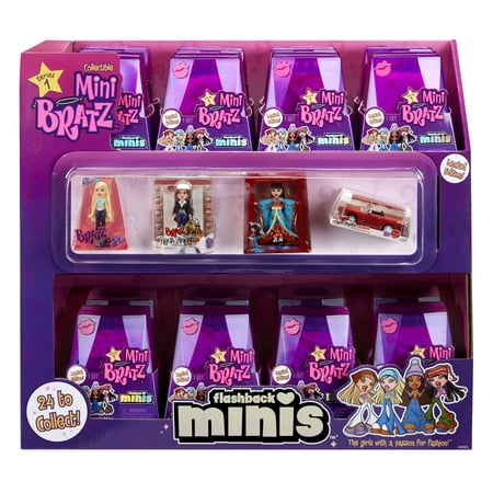 MGA's Miniverse Bratz Minis - 2 Bratz Minis in Each Pack, Complete Collection 16 Blind Packages, Doubles as Display, Y2K Nostalgia, Stocking Stuffers, Collectors Ages 6 7 8 9 10+