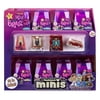 MGA's Miniverse Bratz Minis - 2 Bratz Minis in Each Pack, Complete Collection 16 Blind Packages, Doubles as Display, Y2K Nostalgia, Stocking Stuffers, Collectors Ages 6 7 8 9 10+