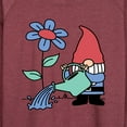 thumbnail image 3 of Instant Message - Gardening Gnome - Women's Lightweight French Terry Long Sleeve Shirt, 3 of 6