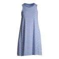 thumbnail image 4 of Time and Tru Women's Sleeveless Knit Dress, 4 of 7