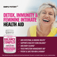 thumbnail image 2 of Simply Potents Feminine Balance Complex - Candida Cleanse, Vaginal & Gut Health, Probiotics, 60 Capsules, 2 of 7
