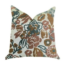 Plutus Brands Floweret Luxury Throw Pillow Double Sided 18" x 18"