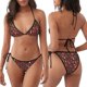 thumbnail image 3 of Balery Dinosaur Christmas Pijama Estampado Bikini de Dos Piezas para Mujer - Conjunto de Bikini Ajustable Sexy y Cómodo para Playa, 3 of 6