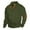 Army Green #1 Stand Collared Sweat Shirt Hoodless Waffle Pullover with Patch Sleeves, variant on Loose Pullover Sweater for Men Fashion Casual Long Sleeve Work Outwear Solid Color Patchwork Comfy Daily Stand Collar Button Fall Winter Holiday Army Green M
