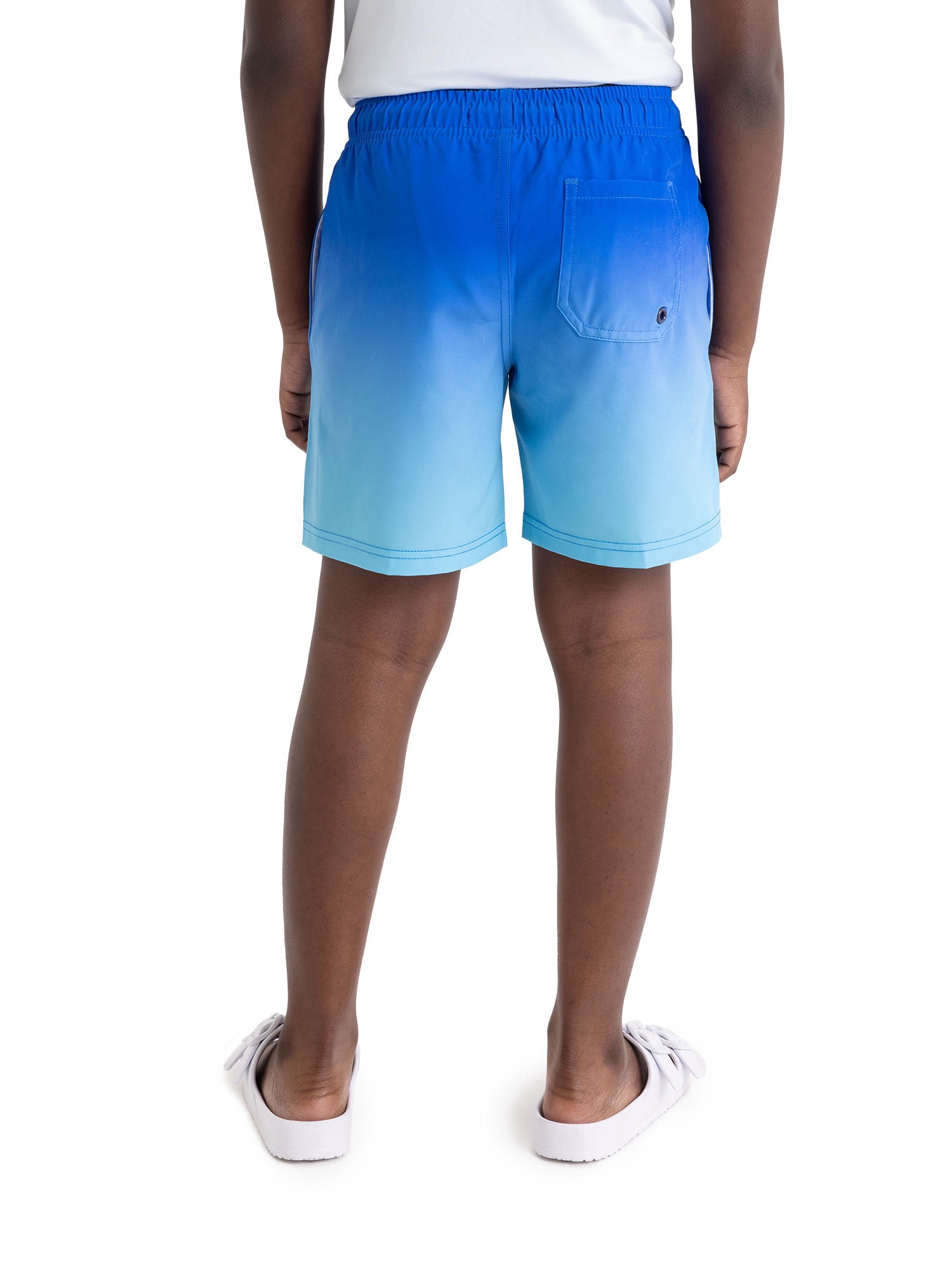 U.S. Polo Assn. Boys Gradient Print Swim Short, Sizes 4-18