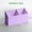 Purple, variant on Magnetic Dry Erase Marker Holder for Whiteboard, Acrylic Magnet Pen Holder for Refrigerator Fridge, Marker Holder for Classroom Teacher, Pencil Cup, Office Accessories Decor, Locker Organizer