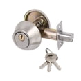 thumbnail image 1 of Bedroom Keyed Entry Dual Cylinder Deadbolt Lock Locker for 35mm-45mm Thick Door, 1 of 4