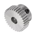 thumbnail image 4 of Unique Bargains Pinion Gear 4mm Aperture 32T 0.5 Module Stainless Steel Motor Gear, 4 of 5