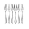 thumbnail image 1 of Craft Kitchen 400008 Satin Classic Salad Forks, Silver - Set of 6, 1 of 1