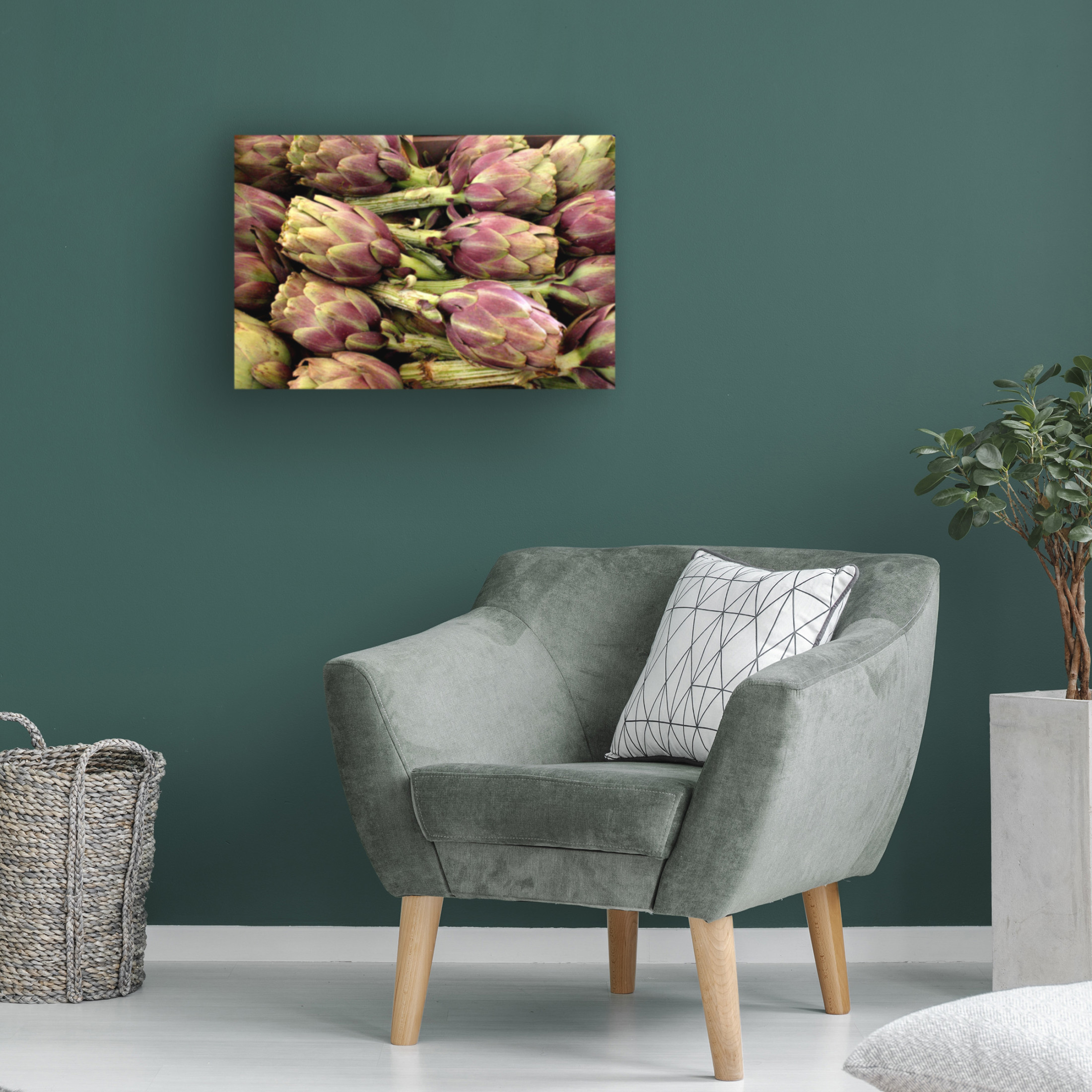Canvas Wall Art - DANE 'Keukenhof Gardens 11' Wall Art for Living Room, Bedroom, or Office Décor by Trademark Fine Art - 19 x 12 Inches
