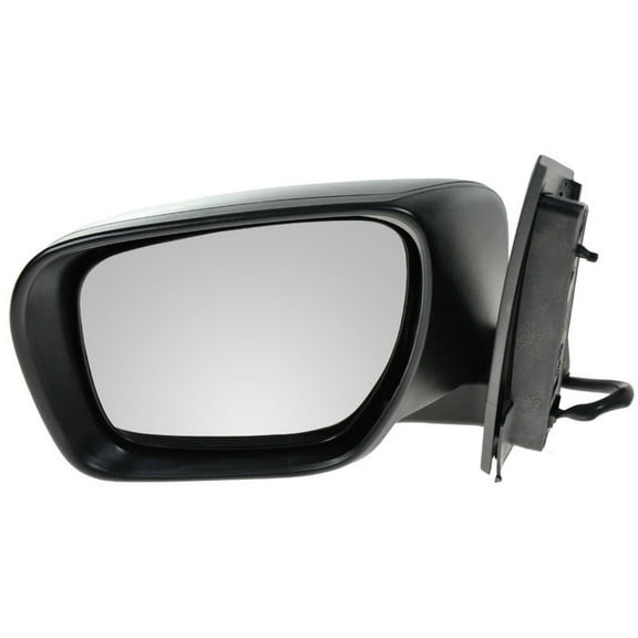 TRQ Black Heated Power Mirror Driver Side Left LH for 07-12 CX7 MRA05897 Fits select: 2007-2012 MAZDA CX-7