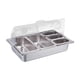 thumbnail image 5 of Chafing Buffet Chafer Set Buffet Chafer Set Bandeja de comida Eventos con tapa Chafers rectangulares Cocina Banquete Comedor Comida Chafer 5 ranuras, 5 of 9