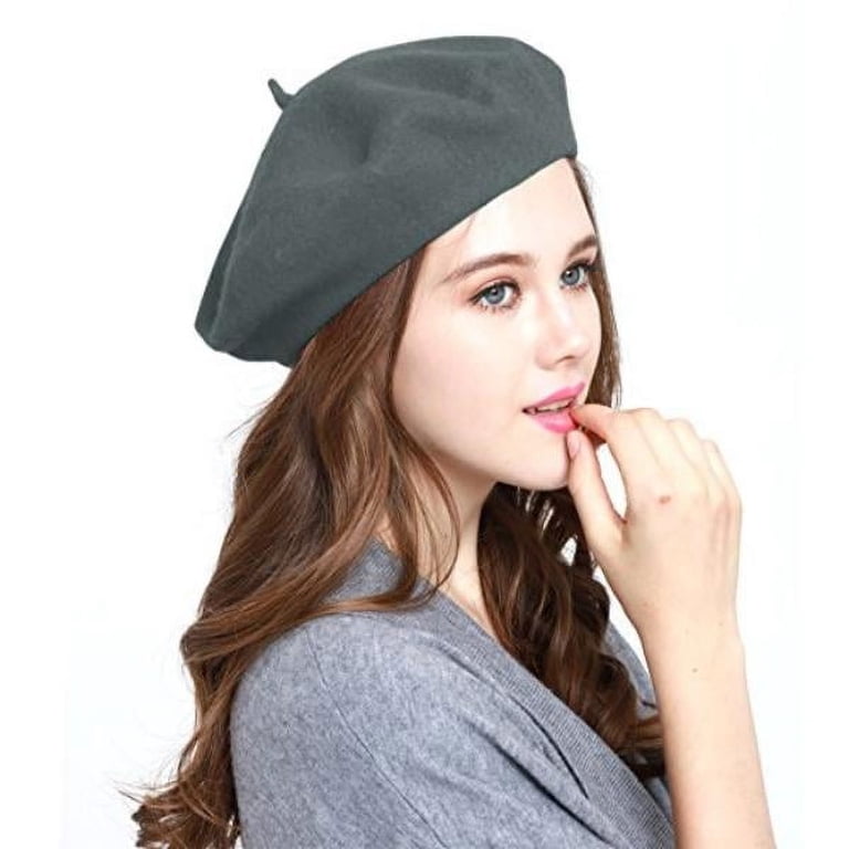 Wool Warm French Art Basque Beret Tam Beanie Hat Cap 