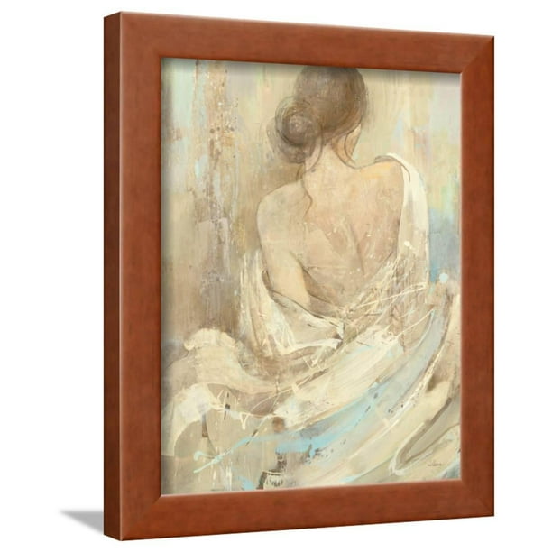 Abstract Figure Study I Figurative Painting Of Woman Framed Print Wall Art By Albena Hristova Walmart Com Walmart Com