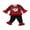Red, variant on Suealasg Toddler Kids Girl 2Pcs Christmas Outfits Sets 1T 2T 3T 4T 5T Long Sleeve Elk Embroidery Plaid Tops Flared Pants Sets Little Girls Fall Winter Clothes Set