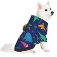 thumbnail image 3 of Bingfone Dinosaurs Dog Clothes Hoodie, Pet Winter Coat,Puppy Sweatshirts For Small Dogs Boy Girl,Suitable For All Breeds-Small, 3 of 9