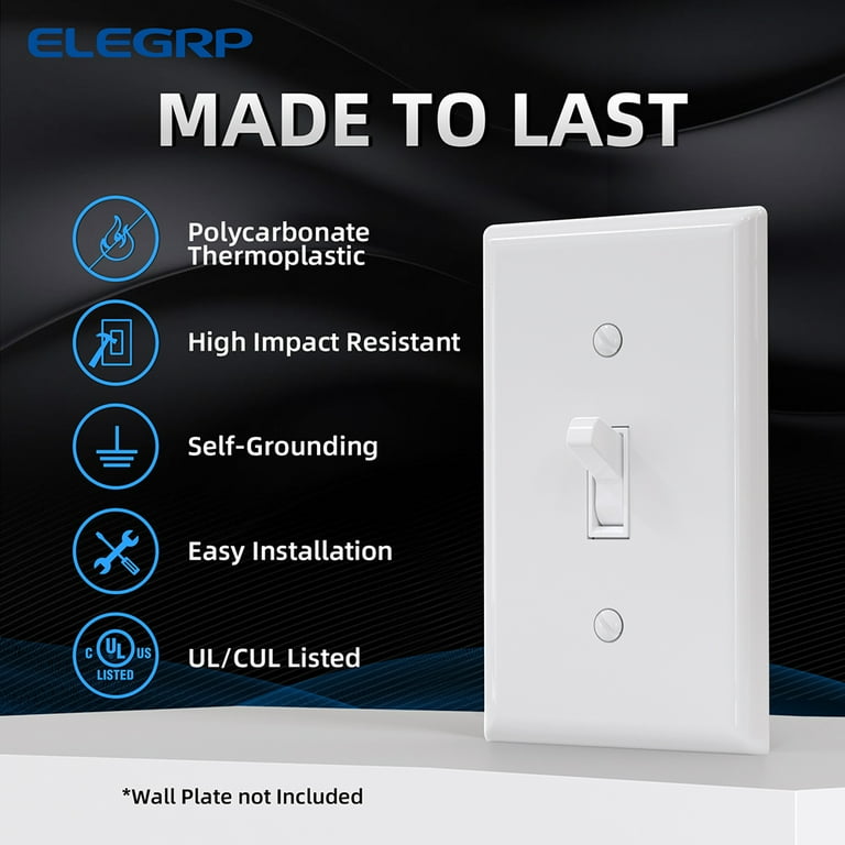 Night Light Wall Plate Buy ELEGRP Single Pole , Lighted Decorator ...