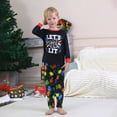 thumbnail image 5 of "Let’s Get Lit" Family Christmas Pajamas Matching Sets – 2 Piece Holiday Xmas PJs with Christmas Light Print, Festive Sleepwear Outfits for Couples and Families, 5 of 7