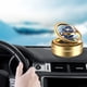 thumbnail image 5 of Ambientador solar giratorio para coche, aromaterapia de aire de doble anillo (sol dorado), 5 of 8