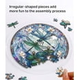 thumbnail image 5 of Acrylic Jigsaw Puzzle Suncatcher-Galactic Colorful Birds, Stained Glass Window Hanging, Home Decor Creative Mom Gifts, Birthday Gifts for Women,Wife, Sisters, Aunt, Besties 7.4in, 5 of 7