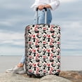 thumbnail image 3 of Lsque Christmas Cat Printed Luggage Cover, Travel Luggage Protector,Scratch and Dirt Resistant, Fits 18-32 Inch Luggage - Small, 3 of 9
