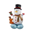 thumbnail image 2 of Globo de Navidad grande Macarena Muñeco de nieve alce 98x123cm, 2 of 8