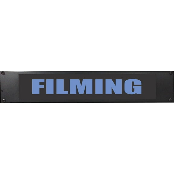 AMERICAN RECORDER - 2RU "FILMING" LED Lighted Sign