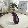 thumbnail image 6 of Big 30 Inch Purple Eggplant Plush Pillow Simulation Vegetable Stuffed Toy Soft Cute Long Body Doll Girls Birthday Bedroom Decor, 6 of 6