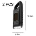 thumbnail image 2 of 2pcs hand-crank flashlight, solar flashlight, emergency flashlight, mini flashlight, 2 of 5