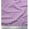 thumbnail image 1 of Soimoi Georgette Viscose Fabric Geometric Small Decor Fabric Printed Yard 42 Inch Wide, 1 of 3