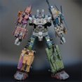 thumbnail image 2 of JinBao-Figuras de acción 5 en 1 de gran tamaño para niños, juguete de transFormación de 43CM, modelo de tanque KO GT, Anime Devastator, Robot Car, regalo para niños, 2 of 4