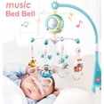 thumbnail image 2 of Sonajeros móviles remotos para bebés, juguetes musicales, campana de cama CPull, carrusel para niños pequeños, cunas para recién nacidos, 0-12 añosCampana de cama C zhangyuxiang unisex, 2 of 2