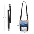 thumbnail image 3 of Secure Travel Neck Wallet Passport Holder Adjustable Strap For Men & Women 6*7.5in The Baseball, 3 of 6