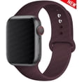 thumbnail image 1 of Correa de silicona para Apple Watch, pulsera de 44mm, 40mm, 49mm, 42mm, 38mm, 45mm, 44mm, ultra 3, 5, 6, se, iWatch series 7, 8, 41mm, 45mm, 1 of 4