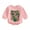Pink, variant on Bagilaanoe Newborn Baby Girl Oversized Romper Sweatshirt Long Sleeve Bodysuits Letter Embroidery Pullover 3M 6M 12M 18M Infant Casual Tee Tops